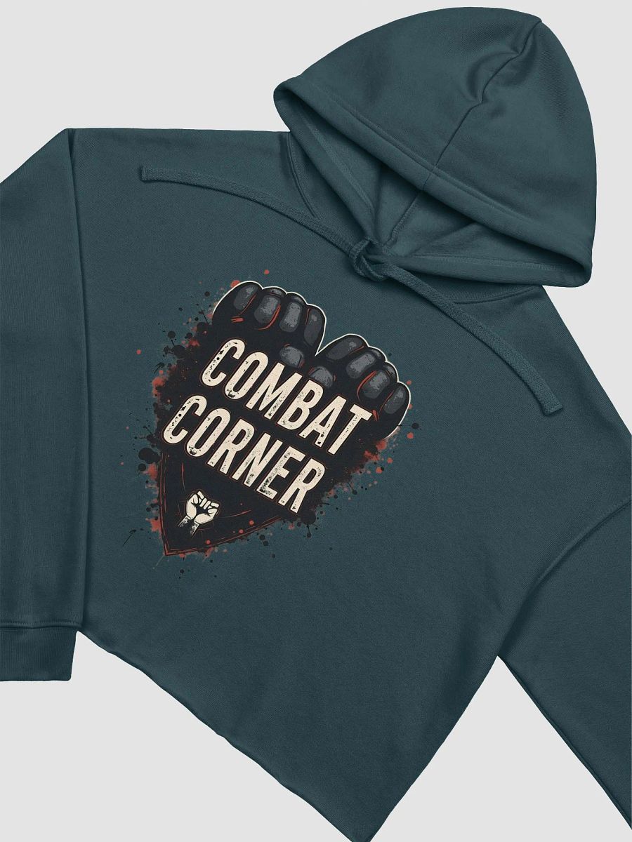 Combat Corner Fleece Crop Hoodie product image (3)