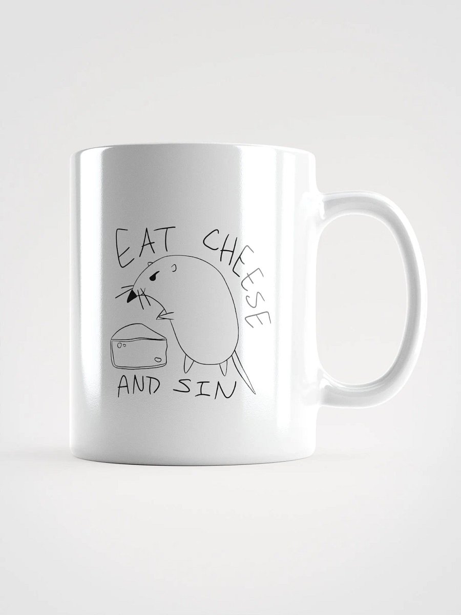 Eat Cheese and Sin Mug product image (1)