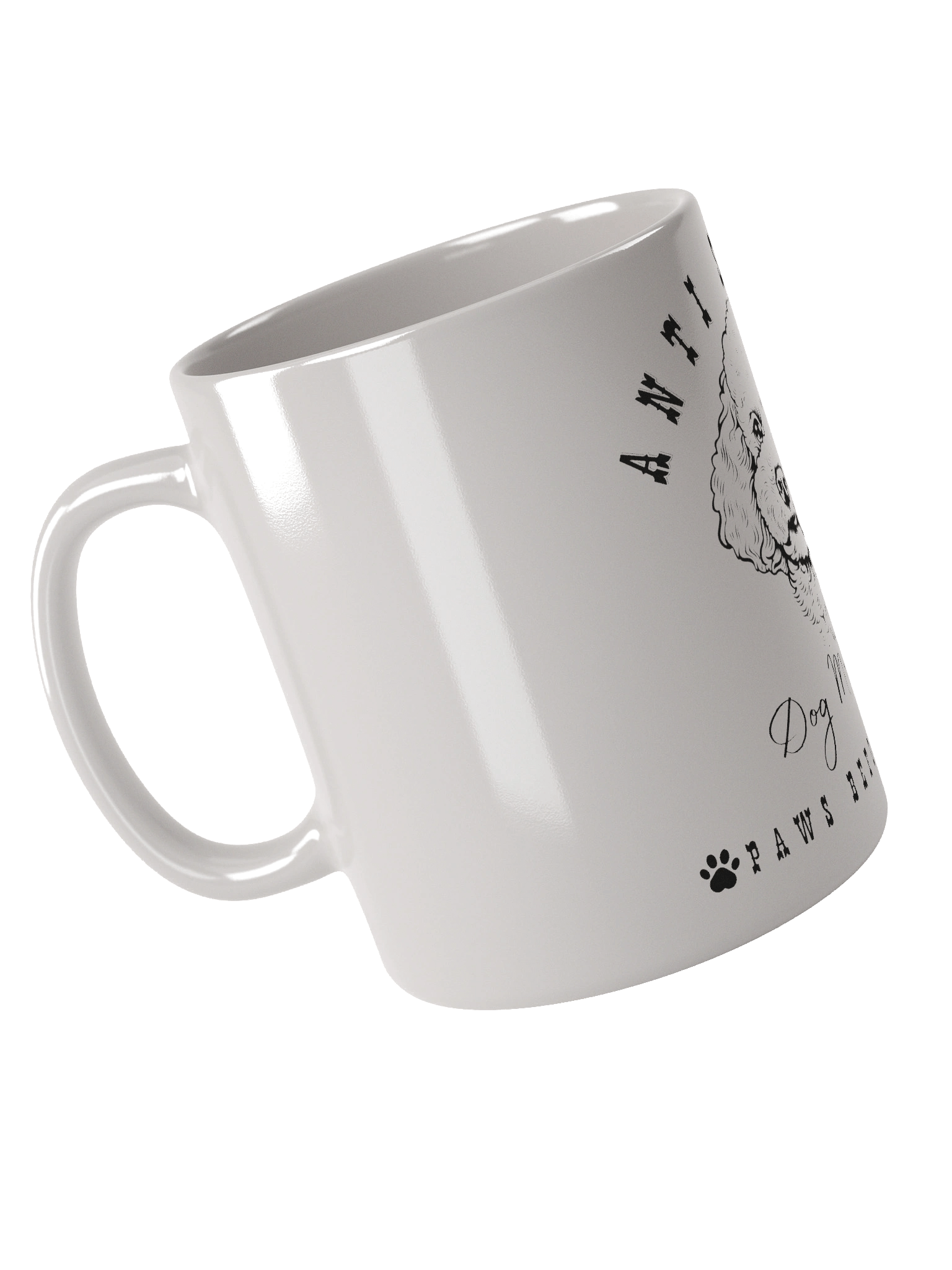 Curly-Haired Dog Mom Club Mug product image (12)