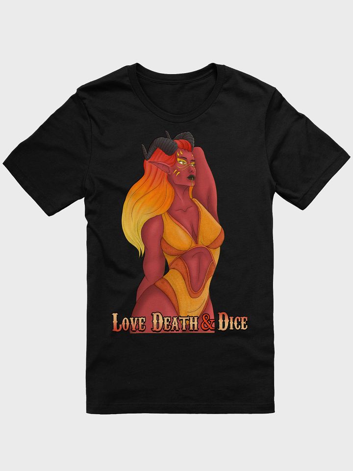 Love Death and Dice: The Wild Beyond – Violet Fems Pinup Tee product image (3)