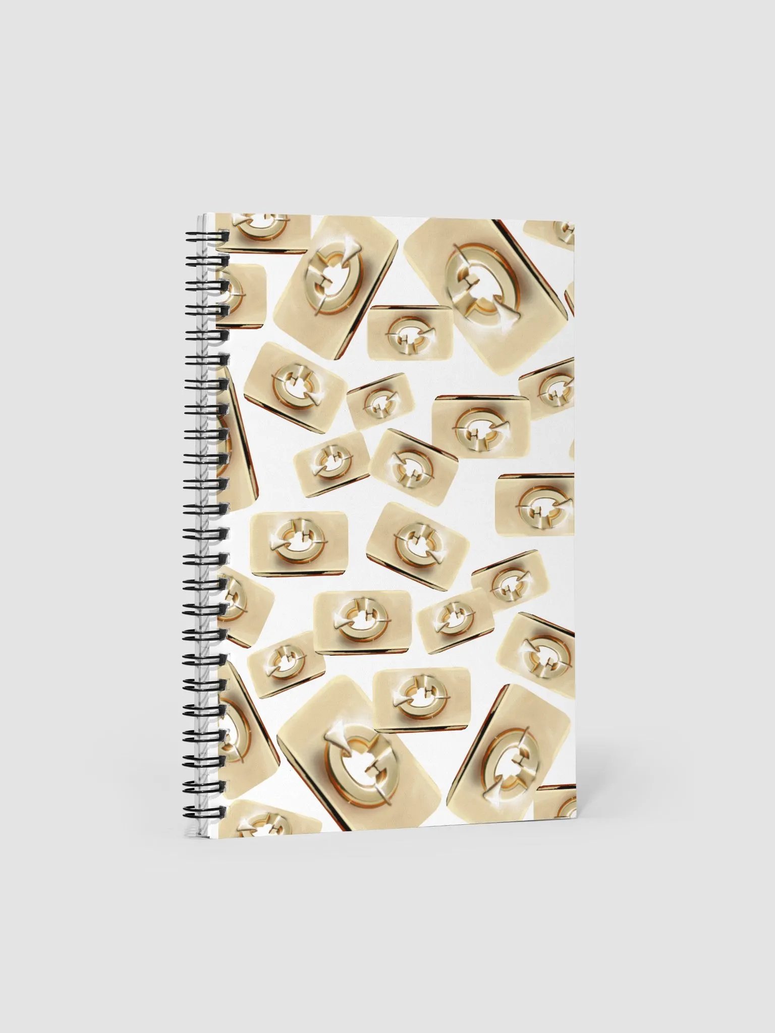Coin Spiral Notebook product image (1)