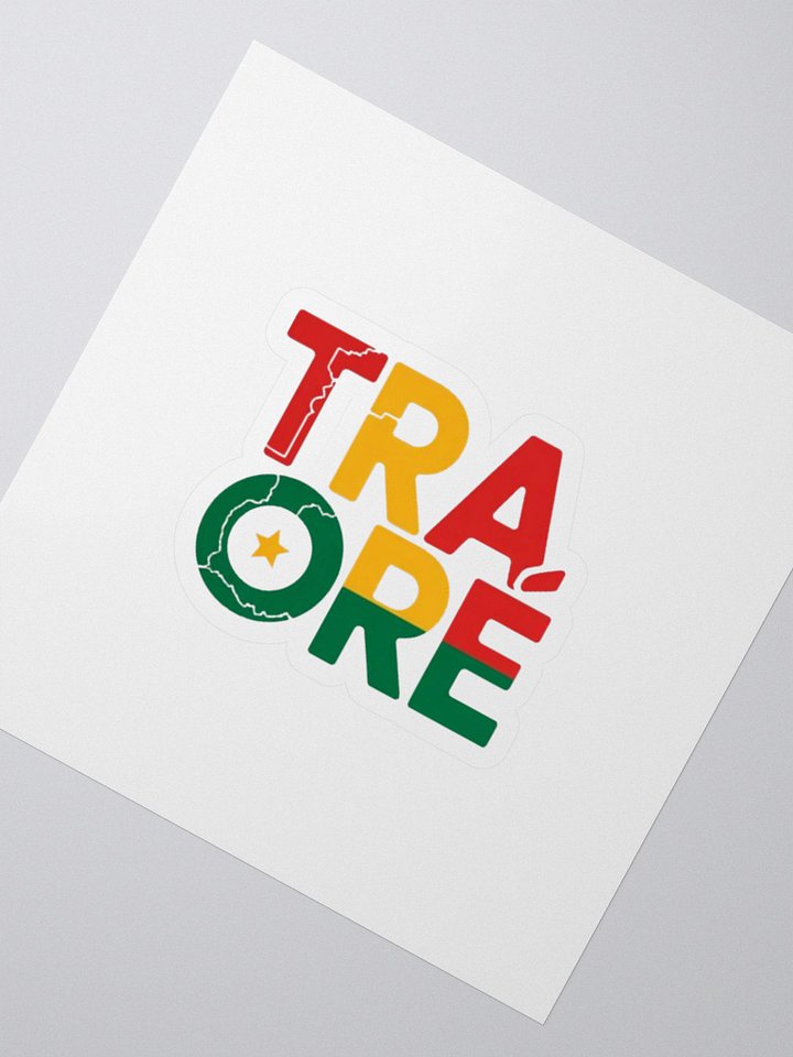 Traore Burkina Faso African Africa for Ibrahim Traoré Sticker product image (2)