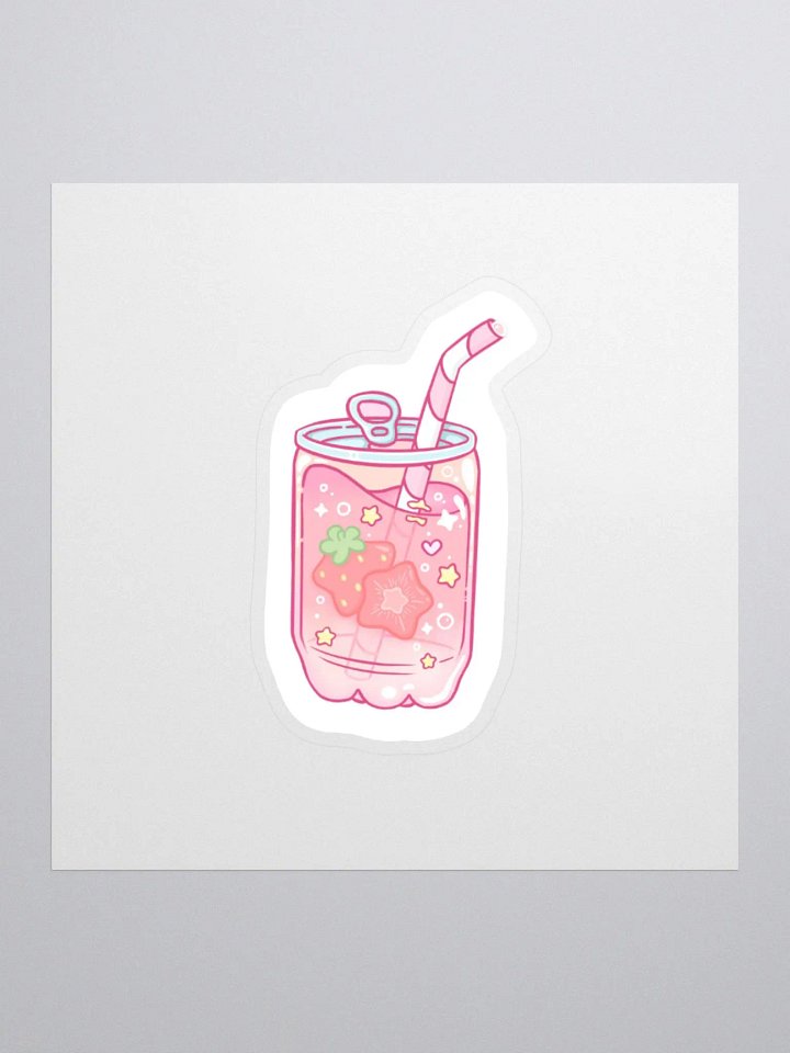 Starberry Soda Vinyl Sticker♡ product image (1)