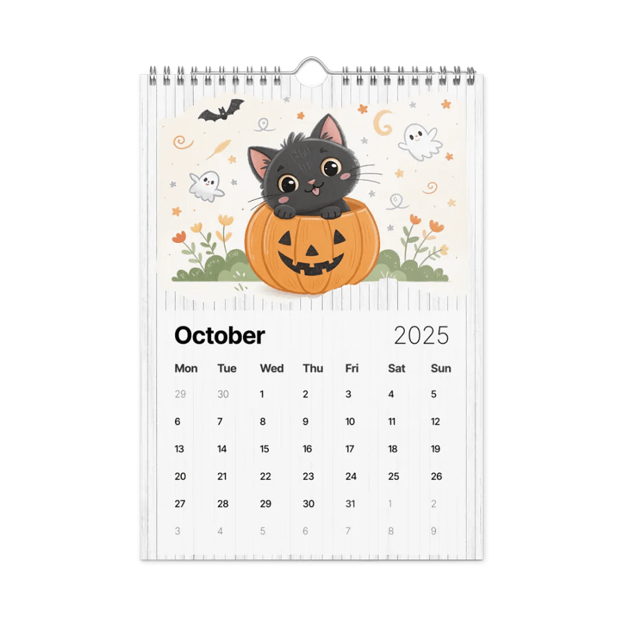 ADORABLE ANIMALS WALL CALENDAR 2025 product image (12)