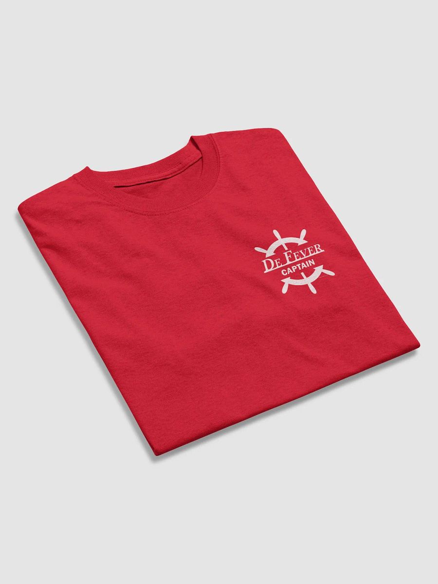DeFever Captain - T-Shirt - Dark Shirt w/White Logo product image (5)