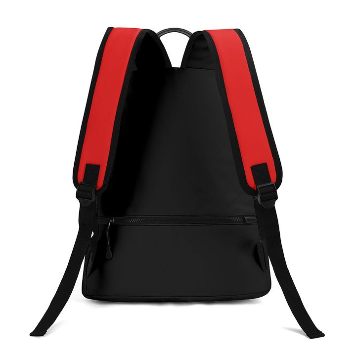 17 Inch Twill TEAMBMB Leather School Backpack product image (2)