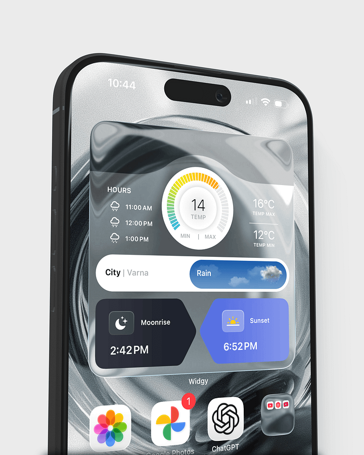 WeatherVue Weather Widget ✨ product image (1)