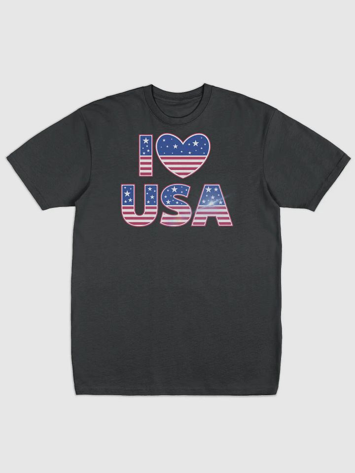 Patriotic Flag Heart Tee product image (1)