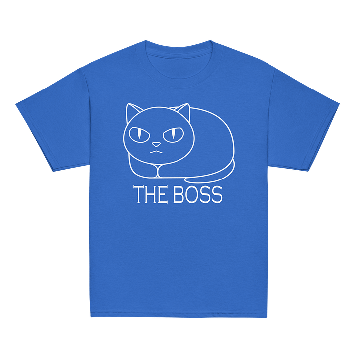 The Boss - Unisex Youth Heavyweight T-shirt product image (2)