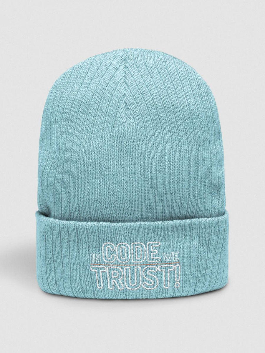 in code we trust benie product image (2)