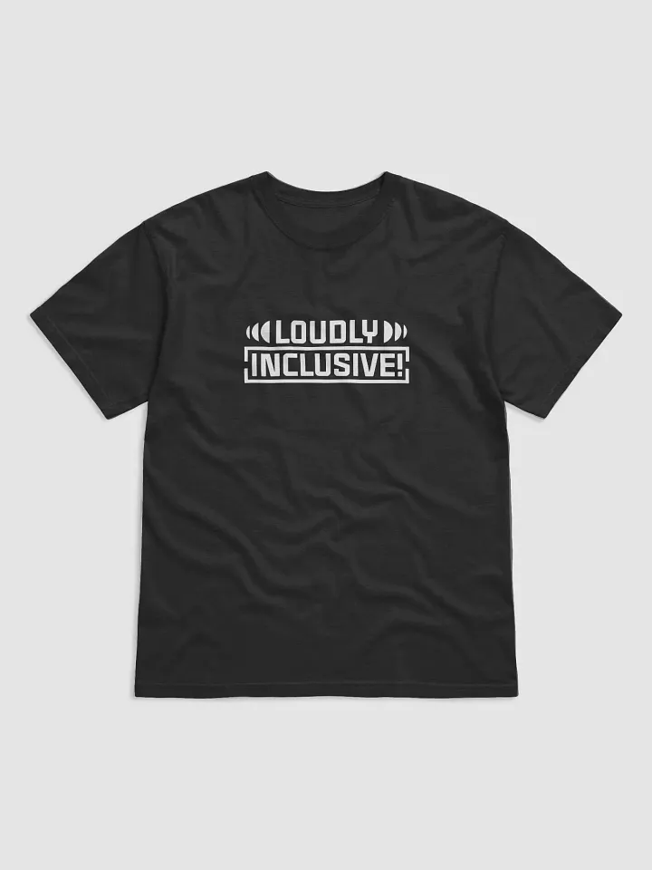 Black Tee with White Logo product image (1)