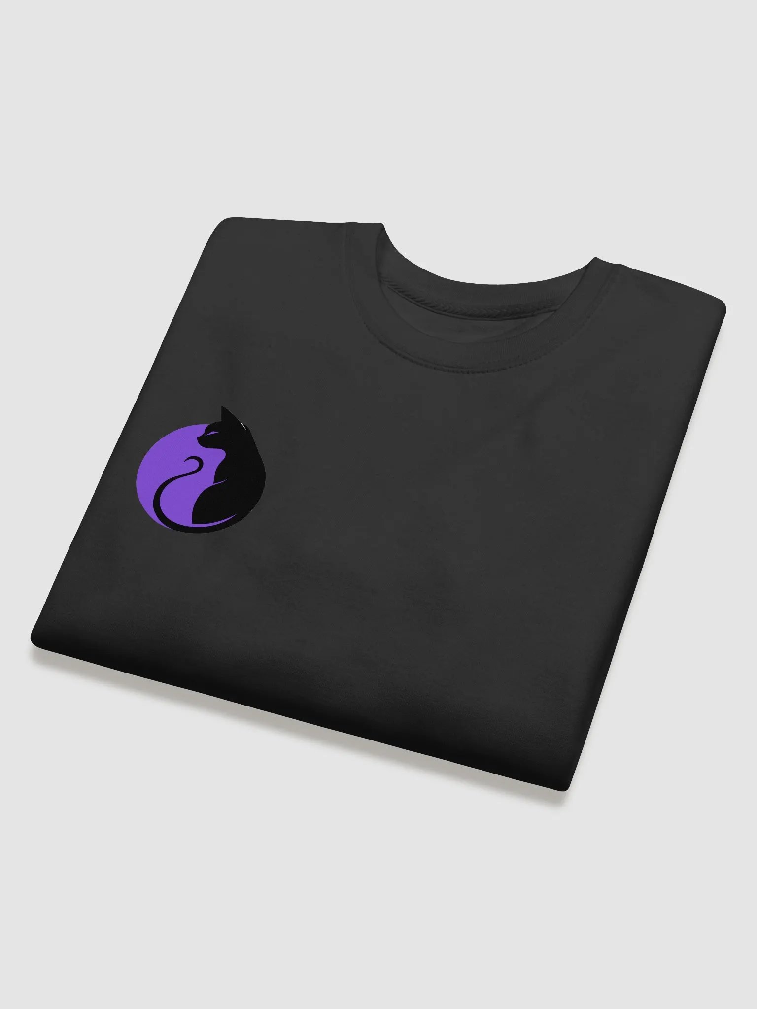 KawaiKitten Black Cotton Sweatshirt product image (4)