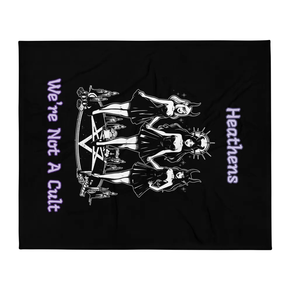 We're Not A Cult Blanket product image (2)