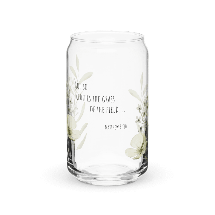 Bible Verse Glass Mug product image (2)
