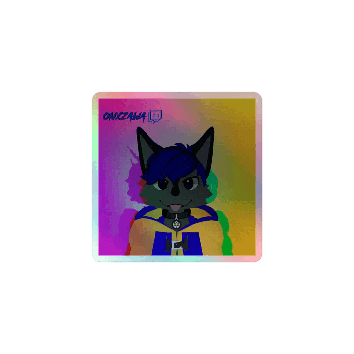 Rainbow Holographic Onx Sticker product image (1)