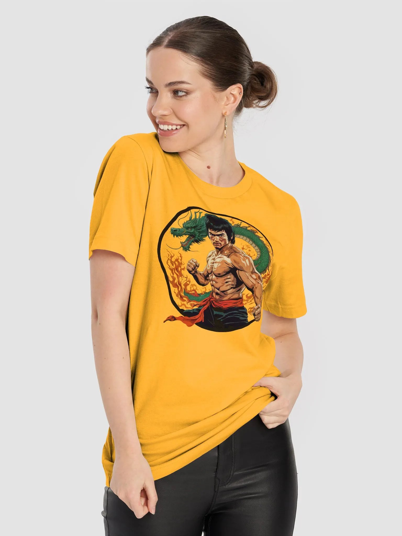 The Dragon Martial Arts Icon Tee with Fire & Power product image (4)