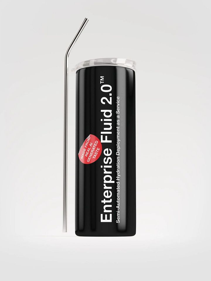 Enterprise Fluid 2.0 - Stainless Steel Tumbler (Black) product image (1)