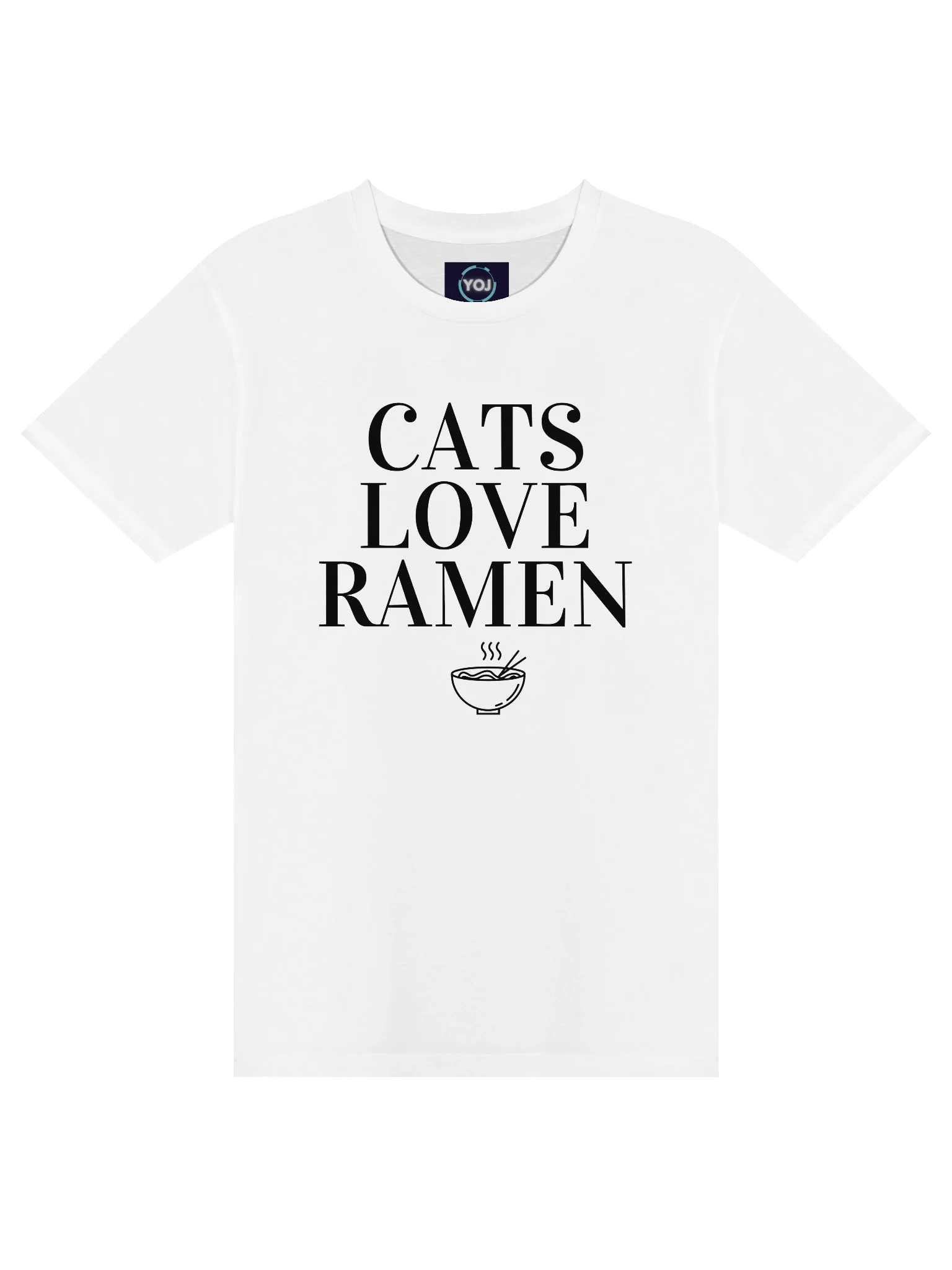 Cats Love Ramen T-Shirt product image (3)