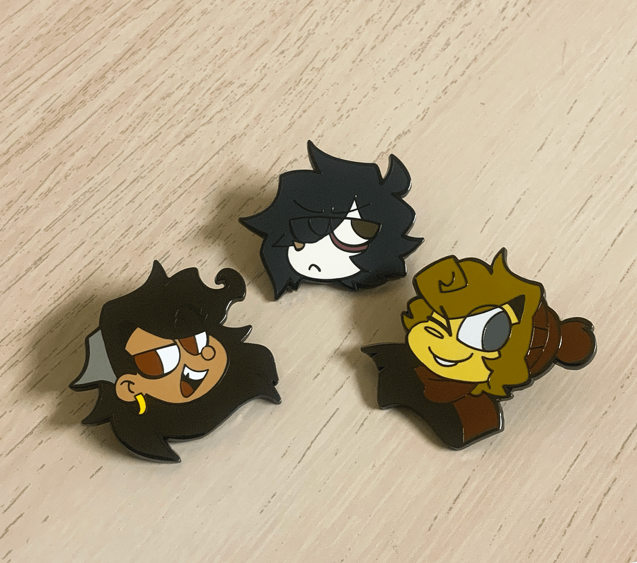 Ramshackle Trio Enamel Pin Set product image (1)