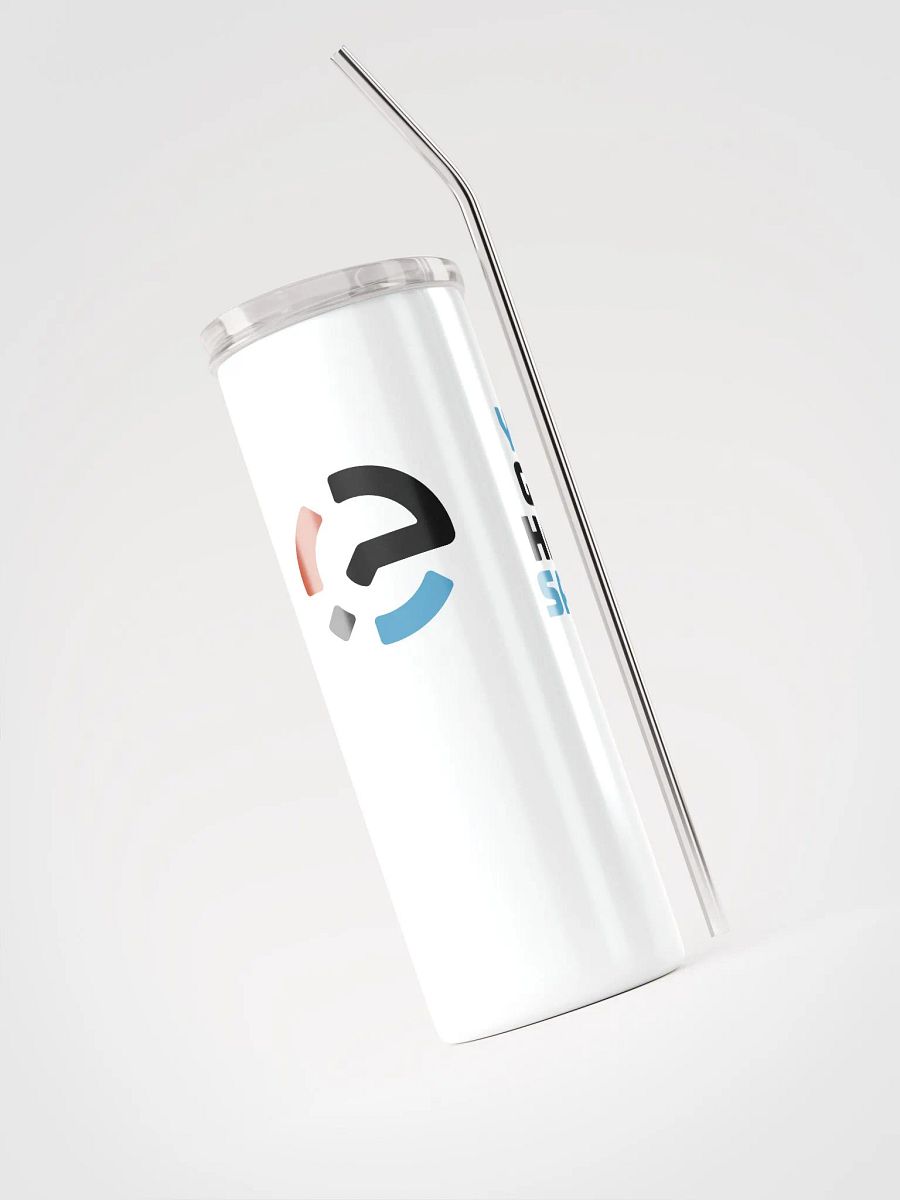 Q&A Tumbler White - Yea God Hath Said product image (5)