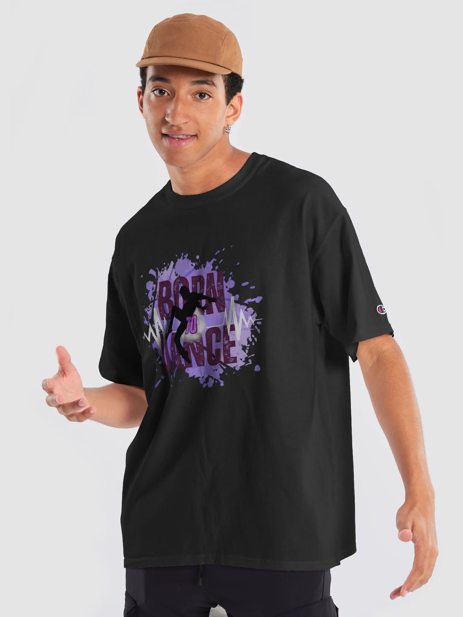 Born to Dance His Silhouette Champion Tee product image (9)