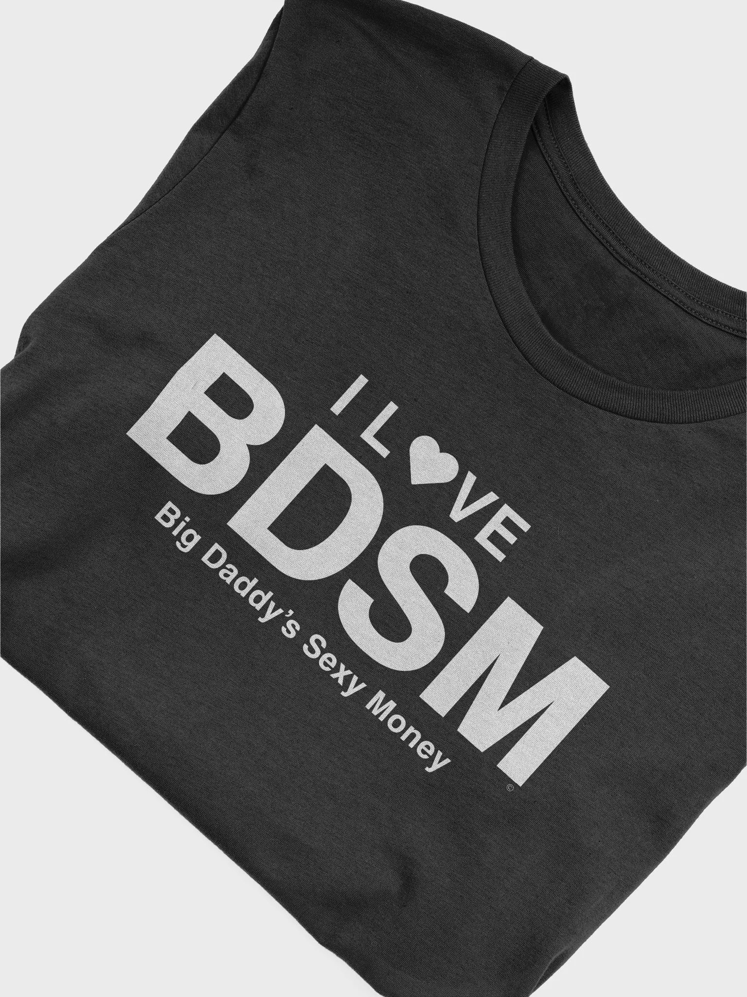Big Daddy's Sexy Money - I Love BDSM T-Shirt product image (4)