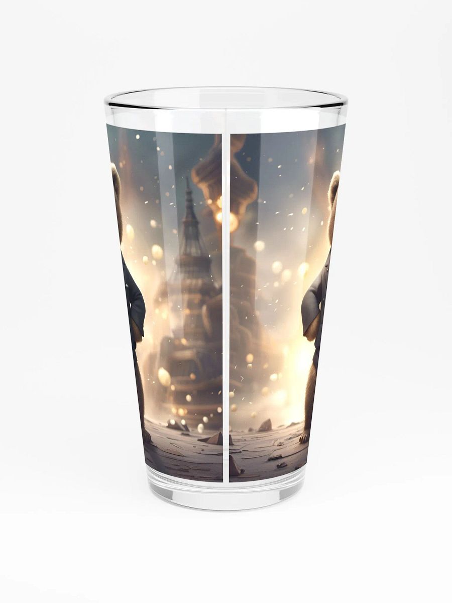 Tux Bear Pint Glass product image (3)