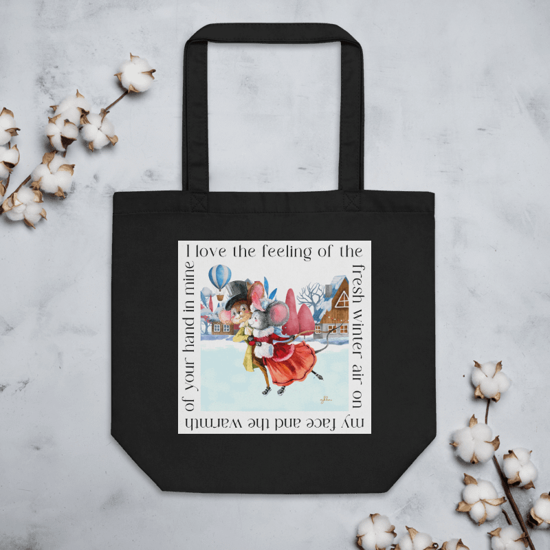 Warm Winter Embrace Eco Tote Bag product image (1)