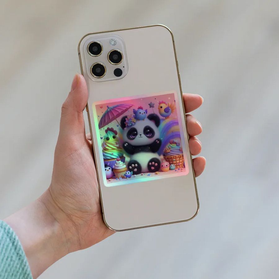 Cute Panda Sticker product image (8)