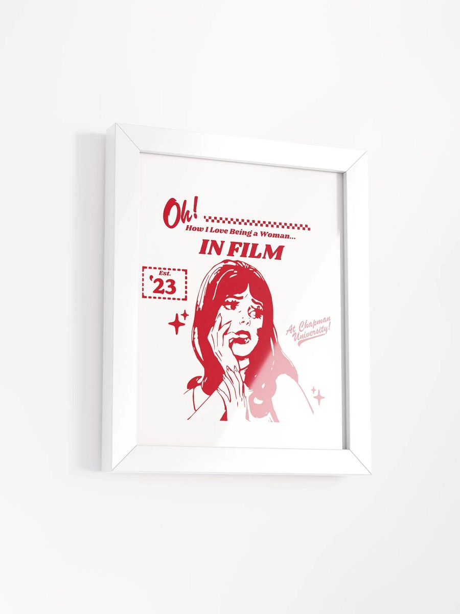 OH HOW I LOVE BEING A WIF... Framed Poster product image (16)