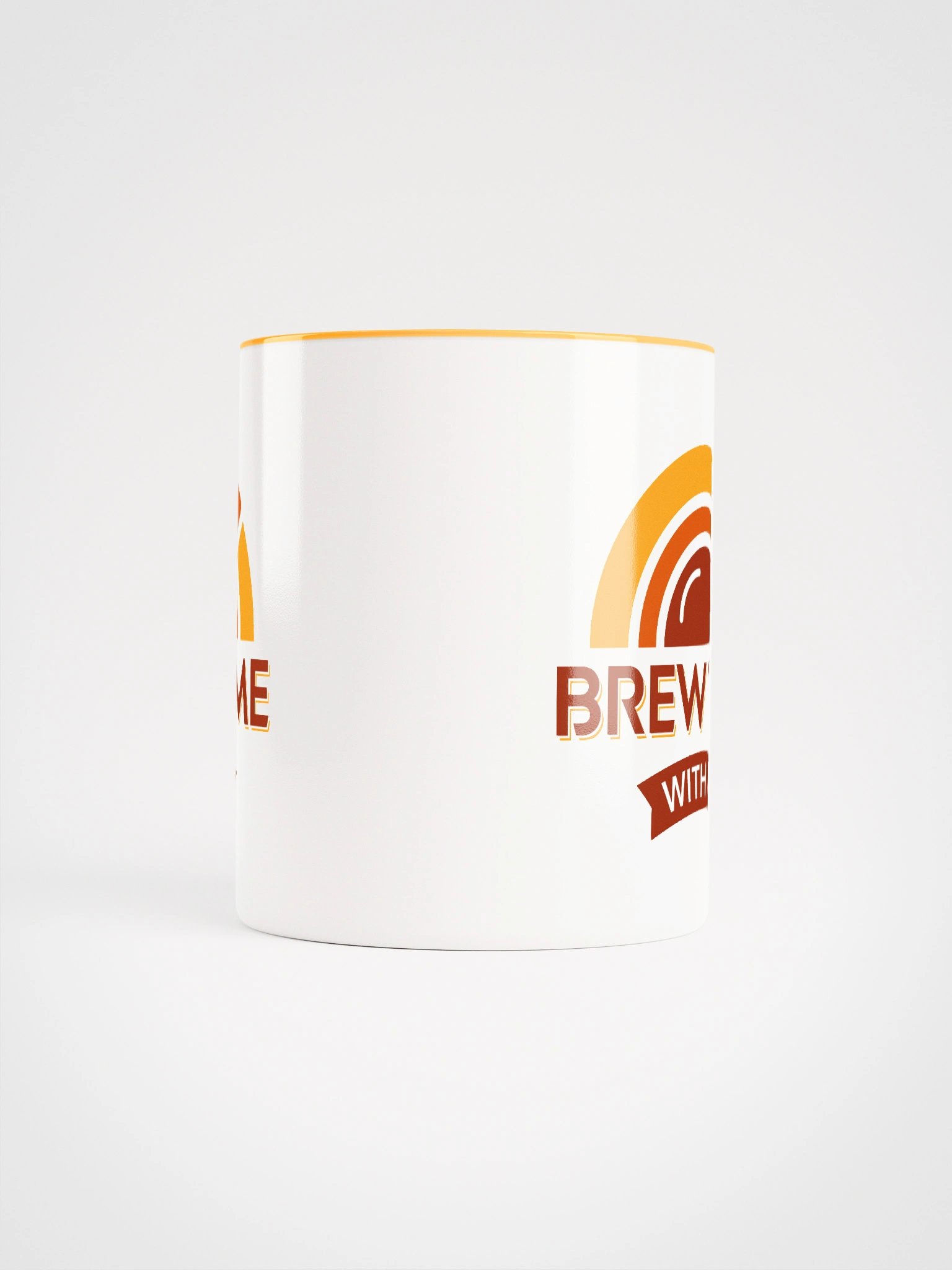 Brew Time Mug (Yellow Handle) product image (5)