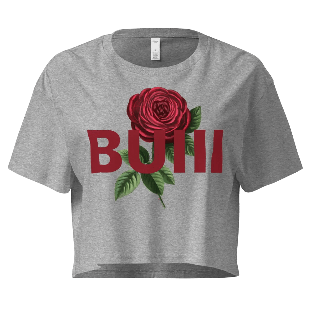 BUIII Logo Rose Crop Tops product image (1)