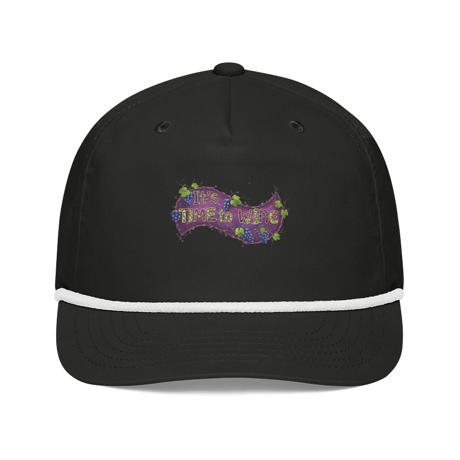 It's Time to Wine - Rope Cap product image (1)