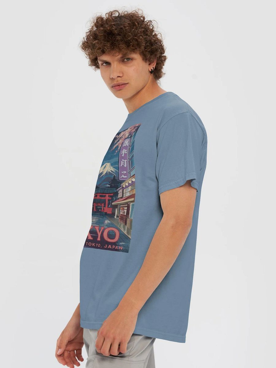 Vintage Comfort: Garment-Dyed Cotton T-Shirt product image (6)