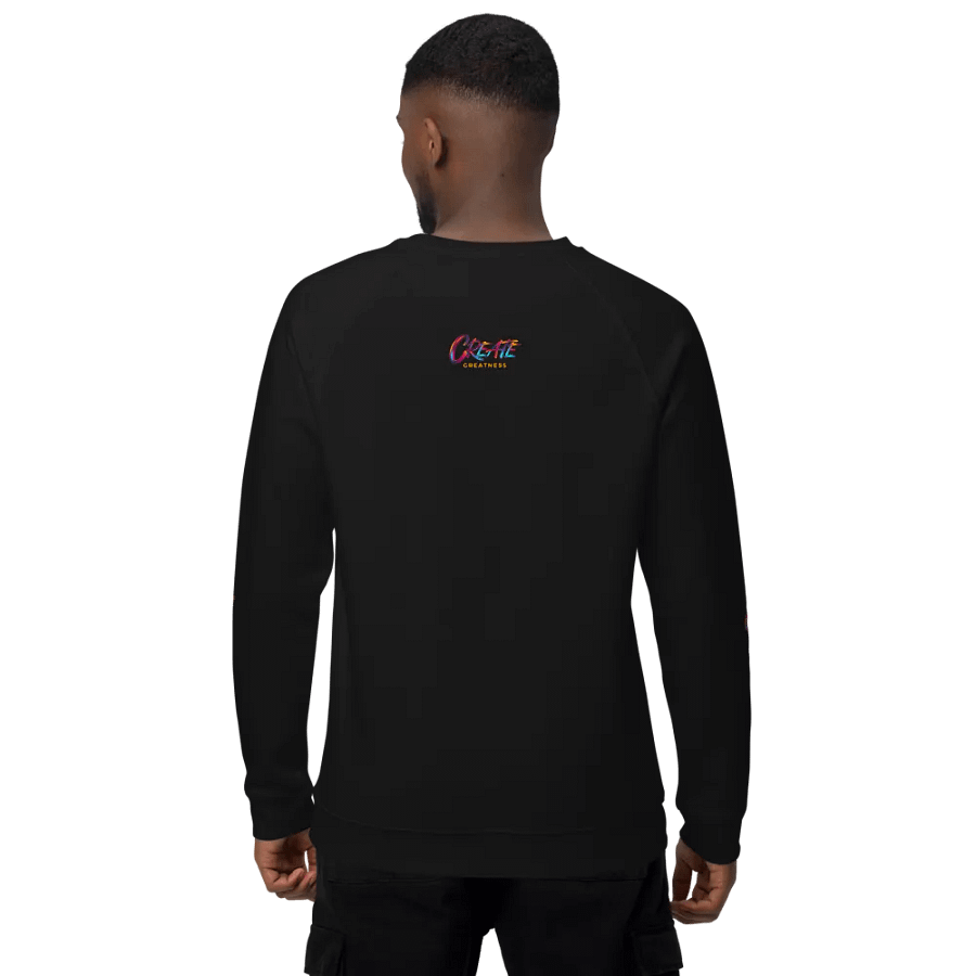 Create Greatness Organic Sweatshirt product image (10)