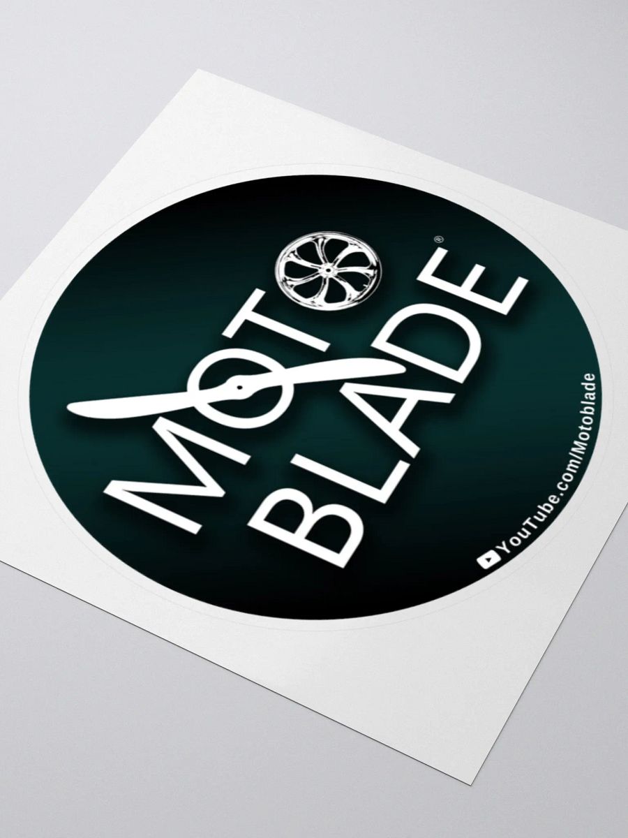 MOTOBLADE Logo Kiss Cut Sticker product image (3)
