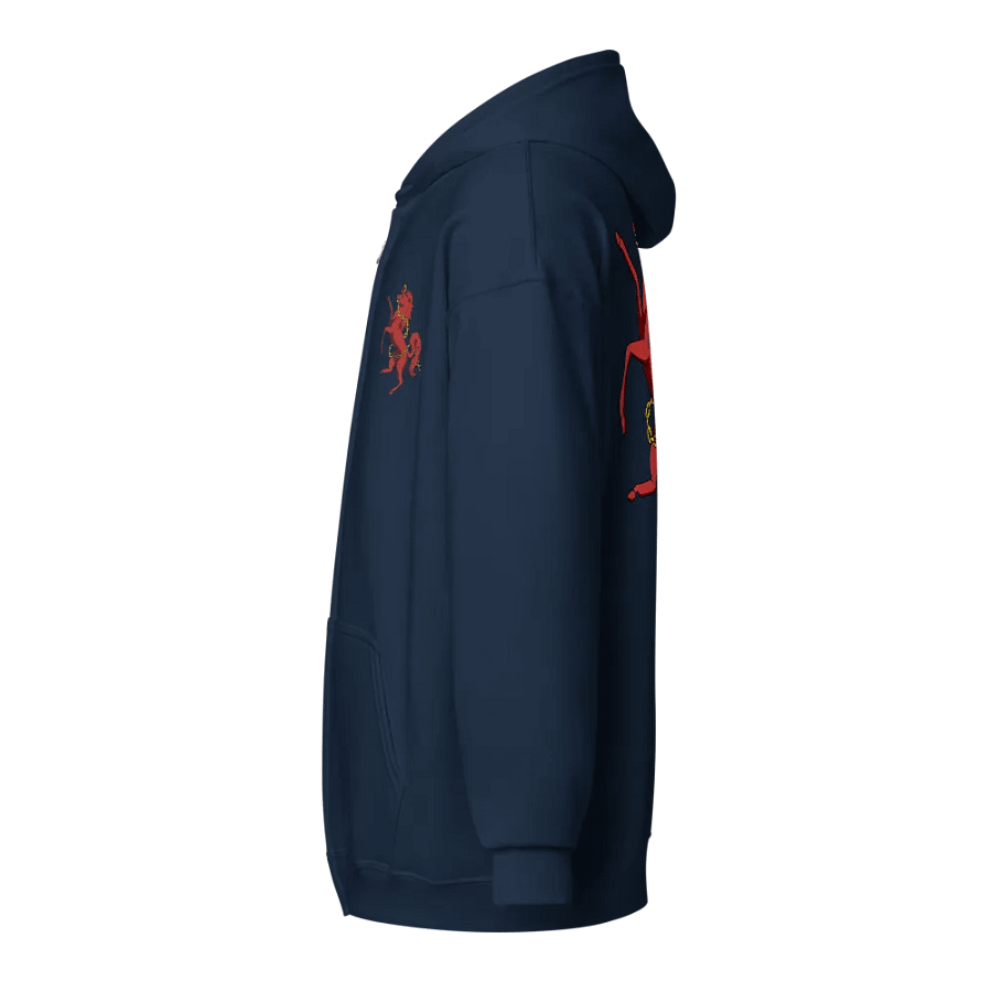 Sanguine Horse Zippered Hoodie product image (4)