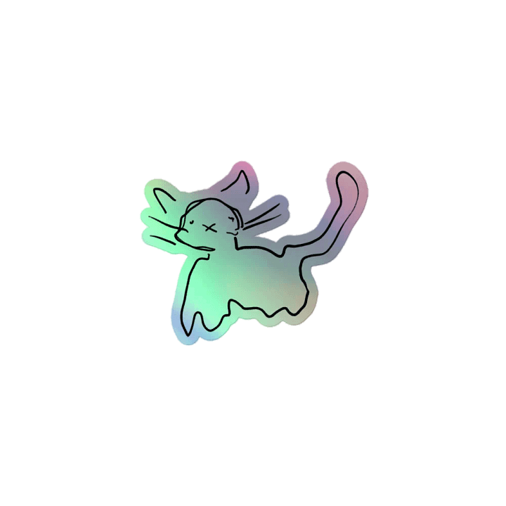 Tortie Khat Sticker YES product image (1)