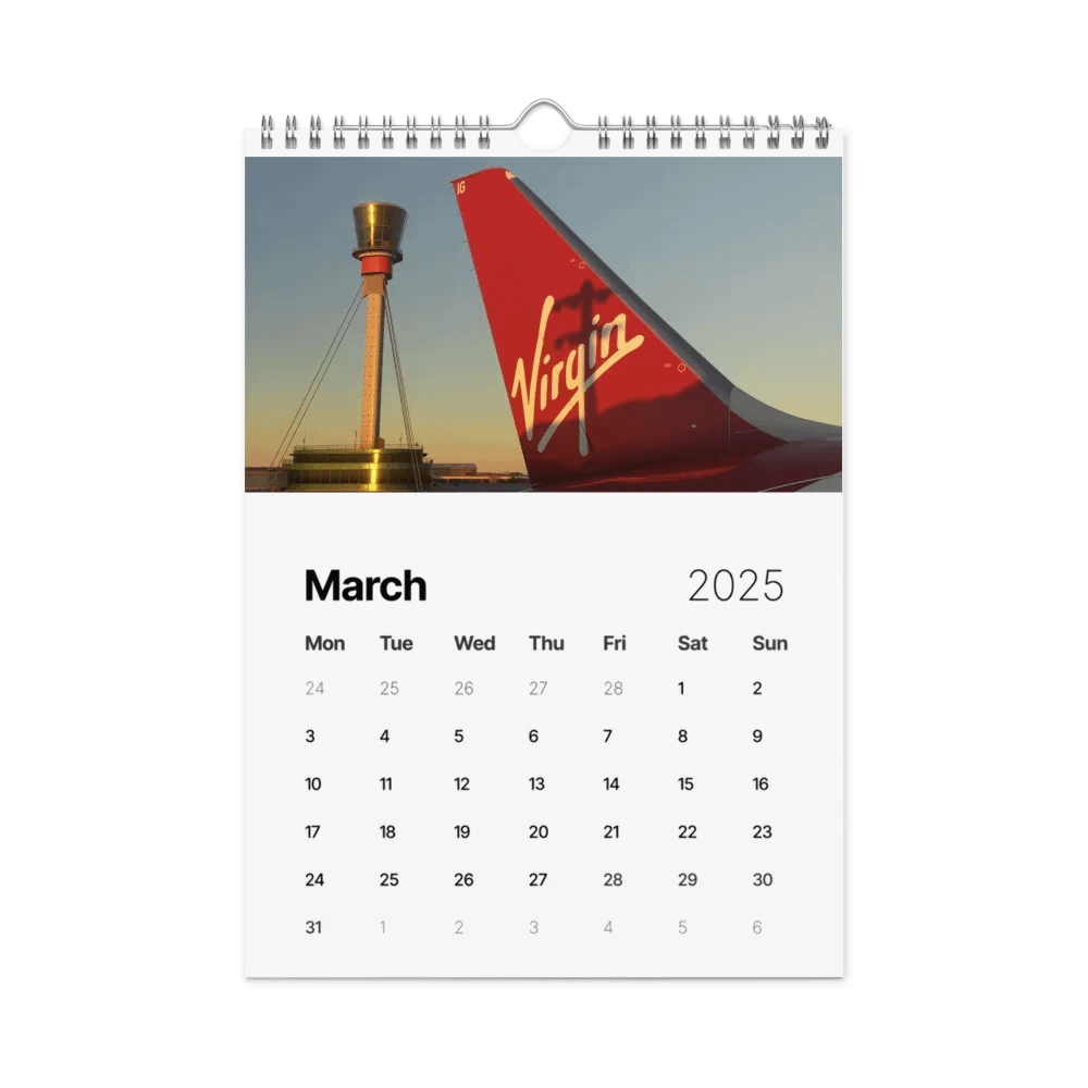 2025 Wall Calendar! Best Of: Flight Sim Screenshots! product image (9)