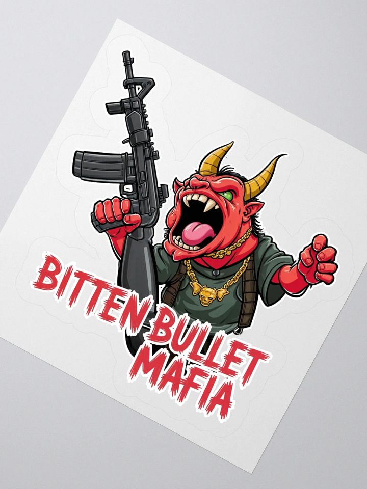 Bitten Bullet Mafia - AK-40 Devil Sticker product image (4)