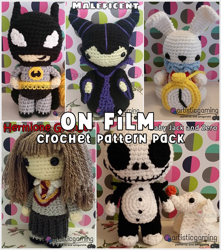On Film Patreon Crochet Pattern Pack product image (1)