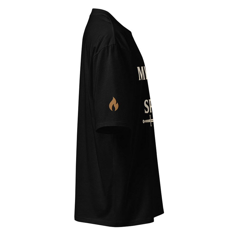 Mighty in spirit oversized tee product image (3)