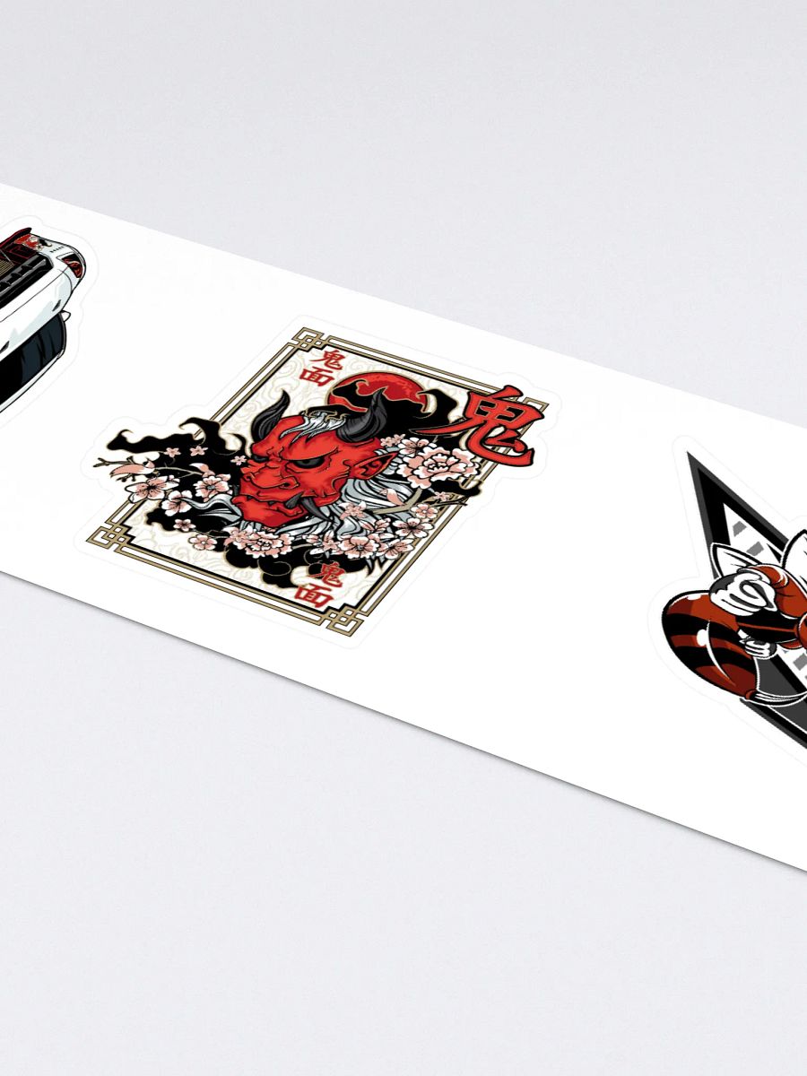 Sticker Strip 15" x 3.75" Oni & Angry Bee product image (4)