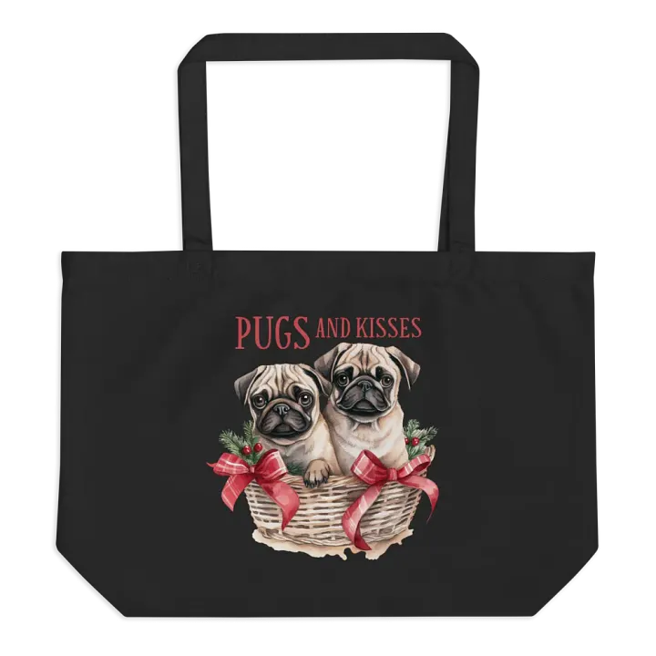 Pugs And Kisses Tote product image (1)