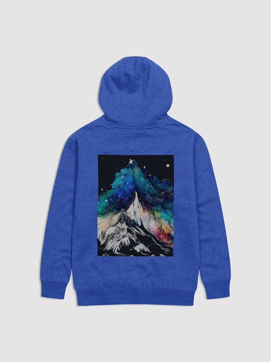 Image on front and back- Cosmic Mountain Dreams Unisex Hoodie product image (2)