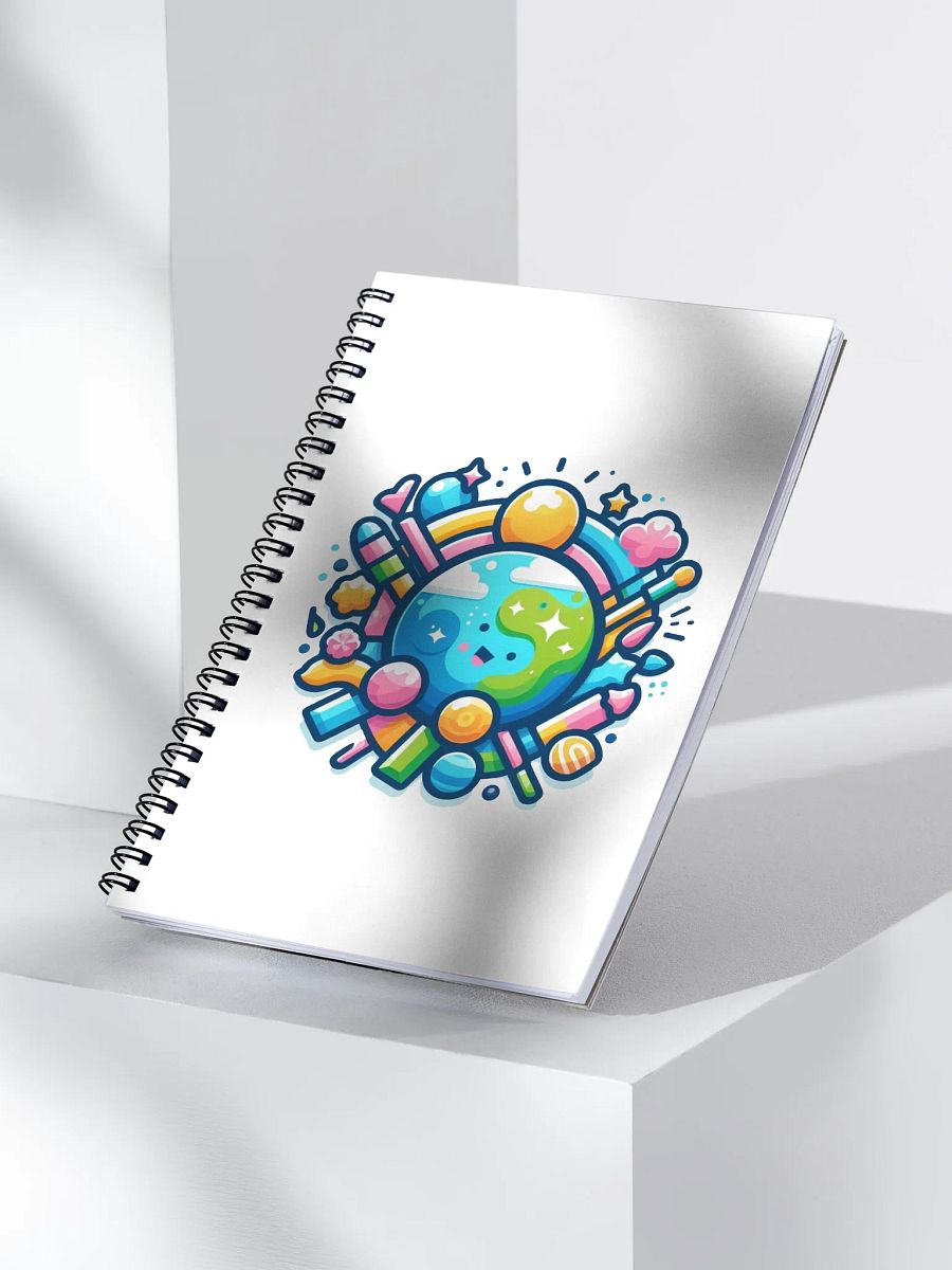 Joyful Earth Spiral Notebook product image (3)