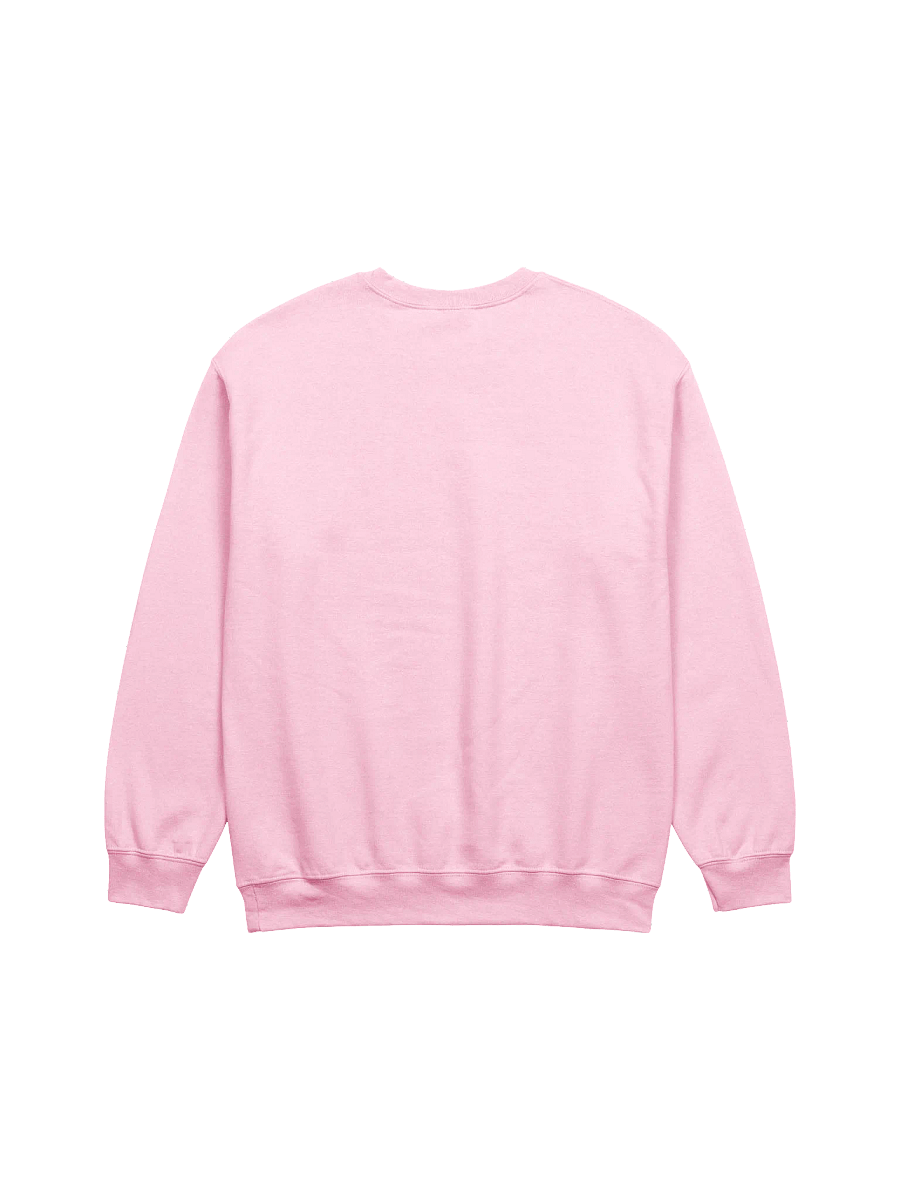 Very Demure Cute Ghost Embroidered Classic Crewneck Sweatshirt product image (3)