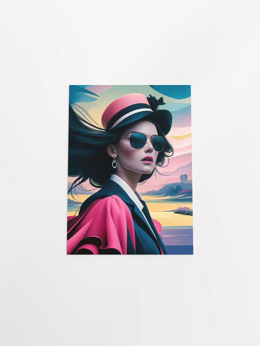 Abstract illustration of a Woman Poster - 27 product image (26)