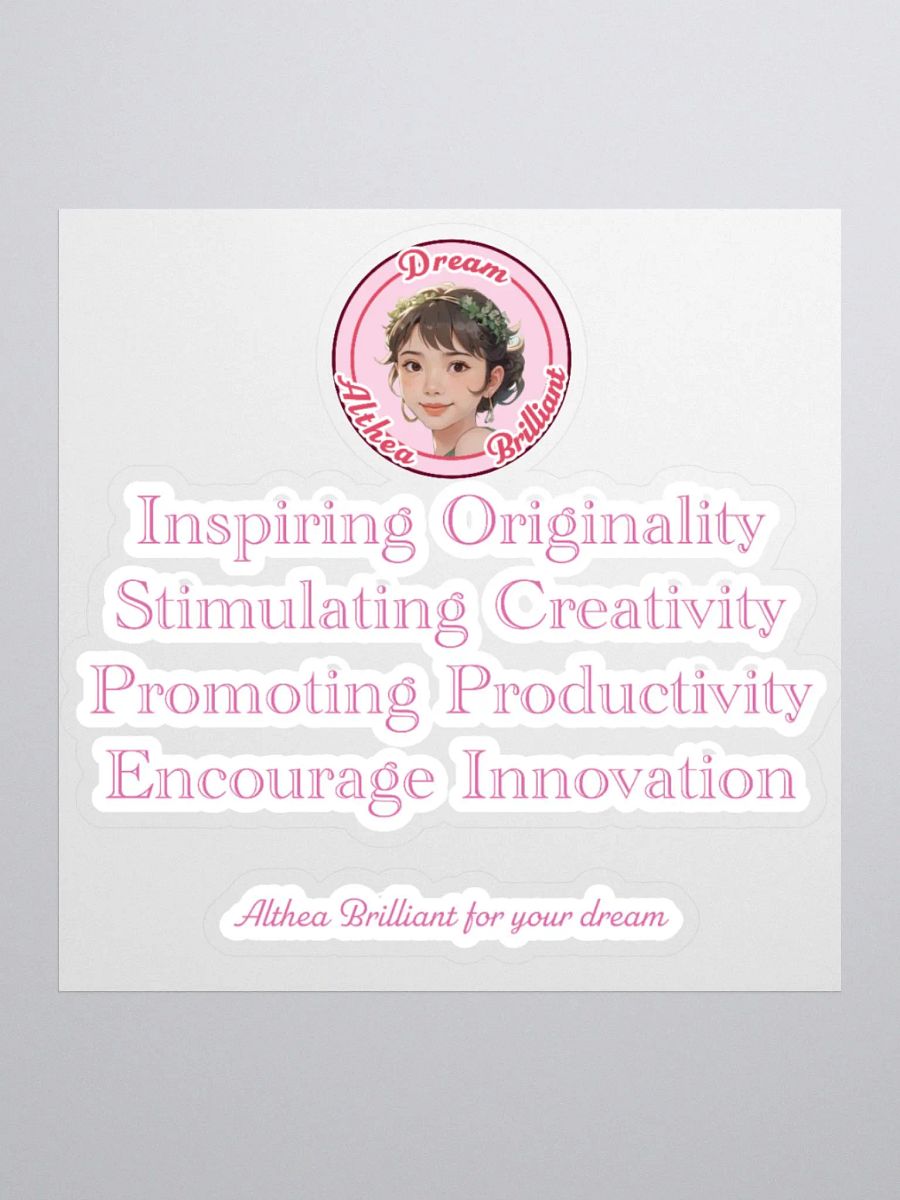 Dreamy Kiss Cut Stickers Set | Our Belief in the Power of Positive Imagery product image (1)