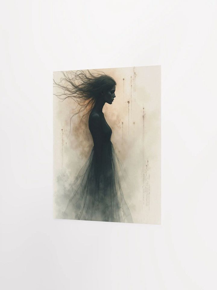 Watercolor Silhouette Matte Poster product image (10)